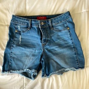 Guess Jean Distressed Shorts